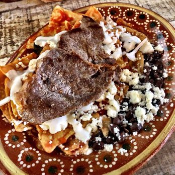 Batey - chilequiles with beef - Cocktail Bars Near Me - Tulum, ROO