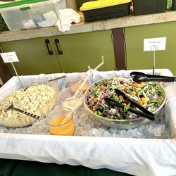 M & M Catering - Macaroni & Green Salad