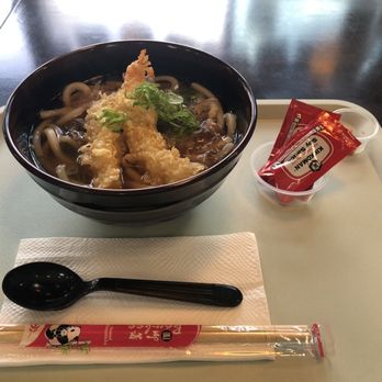 KimBob-Rex - Udon with fried shrimp - Sushi Bars Near Me - Glendale, California KimBob-Rex - Udon with fried shrimp - Sushi Bars Near Me - Glendale, California