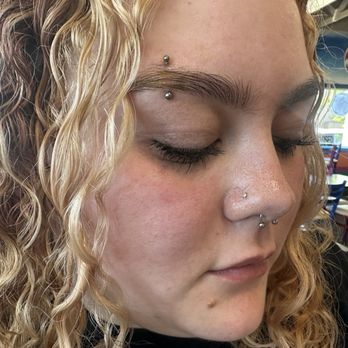 Red Room Adorned - eyebrow piercing done by evan  they did an amazing job - Piercing Near Me - Chico, California