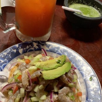 Las Islas Marias - Shrimp Civiche & a Michelada - Seafood Near Me - Gardena, California