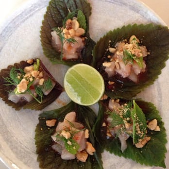 Madame Hanoi - Wow! So good and the leaves are edible. - Bars Near Me - Adelaide, SA