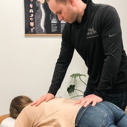 True Health Chiropractic - Prone Chiropractic Adjustment