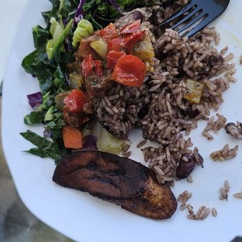 Sattdown Jamaican Grill - Vegetables and rice - Caribbean Near Me - Studio City, California Sattdown Jamaican Grill - Vegetables and rice - Caribbean Near Me - Studio City, California