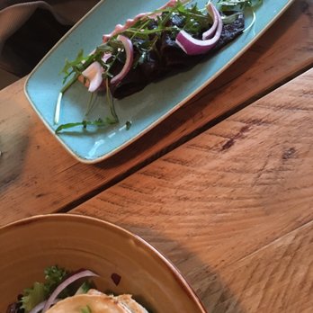 Den Glade Gris - Poor angle of the smoked whale appetizer - Gastropubs Near Me - Oslo, 03