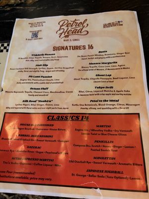 Menu photo 7 Petrol Head Las Vegas, NV Menu photo 7 Petrol Head Las Vegas, NV