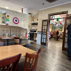 Dining area - view from our table