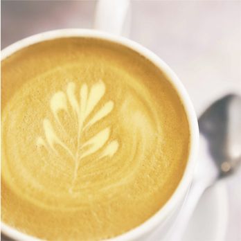 Peet's Coffee - a cup of coffee with a leaf pattern - Coffee & Tea Near Me - Irvine, California Peet's Coffee - a cup of coffee with a leaf pattern - Coffee & Tea Near Me - Irvine, California