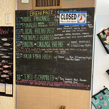 Joey's Kitchen - Breakfast menu - Asian Fusion Near Me - Lahaina, Hawaii Joey's Kitchen - Breakfast menu - Asian Fusion Near Me - Lahaina, Hawaii