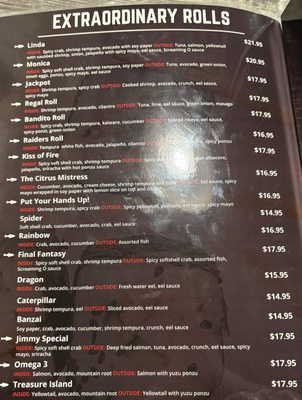 Menu photo 2 Kabuto Sushi and Ramen Bar Cedar City, UT Menu photo 2 Kabuto Sushi and Ramen Bar Cedar City, UT