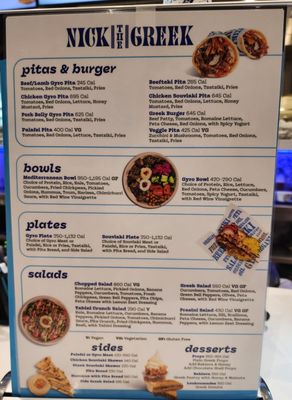 Menu photo 8 Nick The Greek Elk Grove, CA