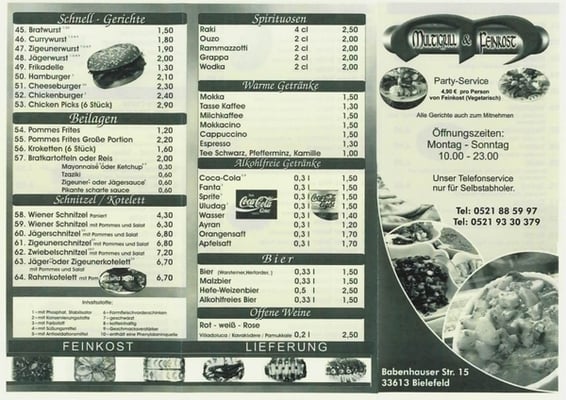 Menu photo 4 Multigrill & Feinkost Bielefeld, NW