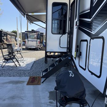Encore Palm Springs Oasis - Space 138 - Concrete pad - RV Parks Near Me - Cathedral City, California Encore Palm Springs Oasis - Space 138 - Concrete pad - RV Parks Near Me - Cathedral City, California