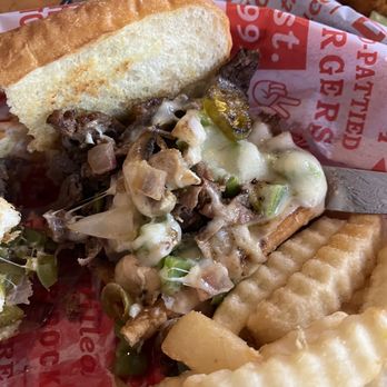 Jefferson's - Philly cheesesteaks with jalapeños - New American Near Me - Ringgold, Georgia