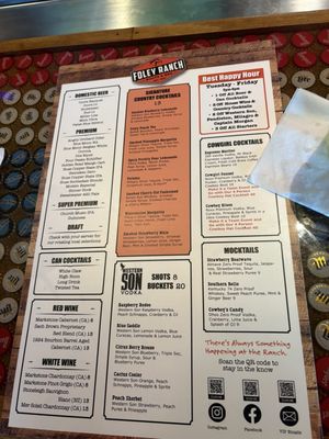 Menu photo 2 Foley Ranch, Boots & BBQ Phoenix, AZ