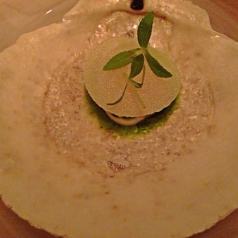 Commis - Pacific Beach Scallops with apple and parsley - New American Near Me - Oakland, California