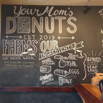 Your Mom's Donuts - Love the signage. - Donuts Near Me - Matthews, North Carolina Your Mom's Donuts - Love the signage. - Donuts Near Me - Matthews, North Carolina
