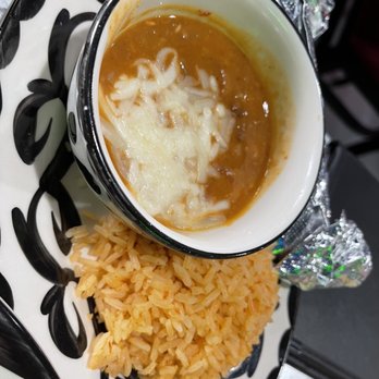 Kalaveras - Mexican rice and beans with cheese - Mexican Near Me - Rancho Cucamonga, California