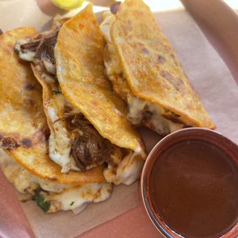 La Vaca Birria - 3 Quesabirrias with consome - Mexican Near Me - San Francisco, California
