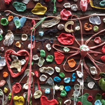 The Gum Wall - Local Flavor Near Me - Seattle, Washington The Gum Wall - Local Flavor Near Me - Seattle, Washington
