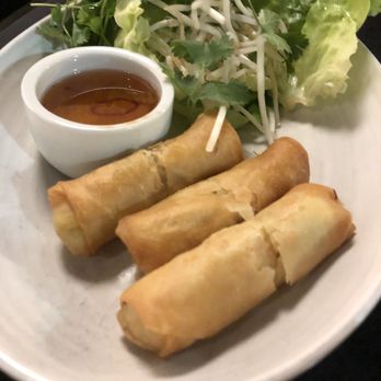 Wild Ginger - Thai Spring Rolls Dinner Plate - Wine Bars Near Me - Bellevue, Washington