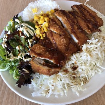 Volcano - Non curry chicken katsu rice plate - Japanese Curry Near Me - San Francisco, California Volcano - Non curry chicken katsu rice plate - Japanese Curry Near Me - San Francisco, California
