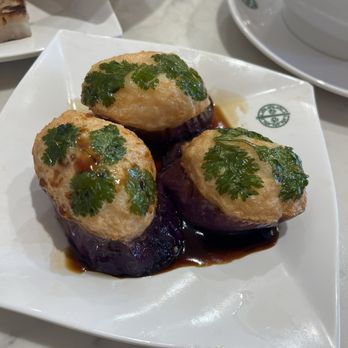 Tim Ho Wan - F3. Deep Fried Eggplant with Shrimp - yum - Dim Sum Near Me - Irvine, California
