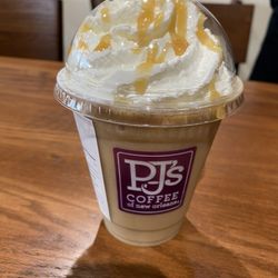 PJ's Coffee - Caramel granita