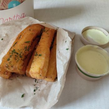 Martha On The Fly - Cornmeal fries - Breakfast & Brunch Near Me - Cleveland, Ohio Martha On The Fly - Cornmeal fries - Breakfast & Brunch Near Me - Cleveland, Ohio