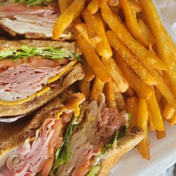 Avenue Grill Restaurant - The "Finest" Club sandwich.