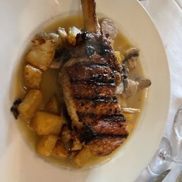 Veal Chop Valdostana