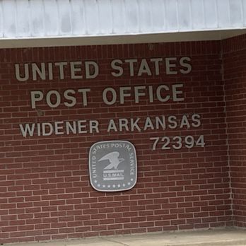 United States Government - close-up view of front wall of Widener post office - Post Offices Near Me - Widener, Arkansas United States Government - close-up view of front wall of Widener post office - Post Offices Near Me - Widener, Arkansas