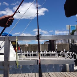 Highroller Fishing - At the dock, ready to go