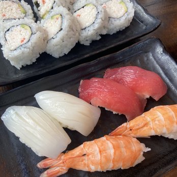 Sumo AYCE Sushi - California roll with some nigiri - Japanese Near Me - Honolulu, Hawaii