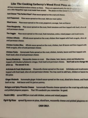 Menu photo 2 The cooking carberry pizza Munising, MI
