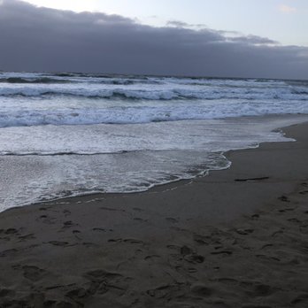 Marina State Beach - Overcast skies - Beaches Near Me - Marina, California