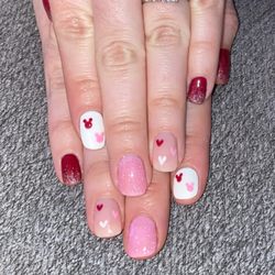 Beauty & The Beach - Salon & Med Spa - Rockstar no chip manicure with nail art