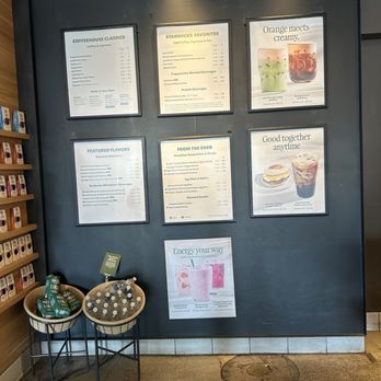 Starbucks - Menu board - Coffee & Tea Near Me - Los Angeles, California