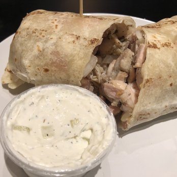 Greek From Greece - Chicken gyro with gluten free wrap - Greek Near Me - Kennett Square, Pennsylvania Greek From Greece - Chicken gyro with gluten free wrap - Greek Near Me - Kennett Square, Pennsylvania