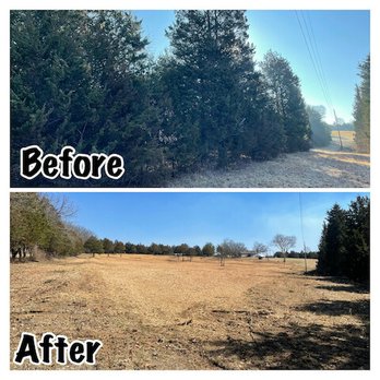 Missouri Brush Control - before and after - Landscaping Near Me Missouri Brush Control - before and after - Landscaping Near Me