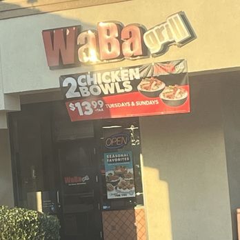 WaBa Grill - Tuesday and Sunday special - Fast Food Near Me - Banning, California