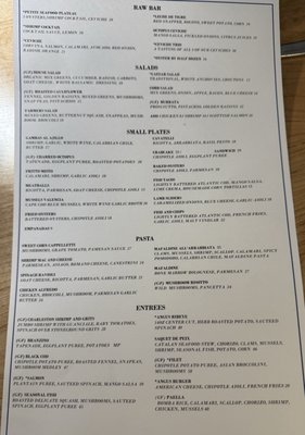 Menu photo 1 Oceano Midlothian Midlothian, VA Menu photo 1 Oceano Midlothian Midlothian, VA