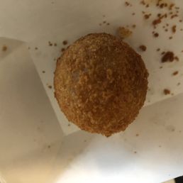 What's left of the delicious Papas Rellenas What's left of the delicious Papas Rellenas