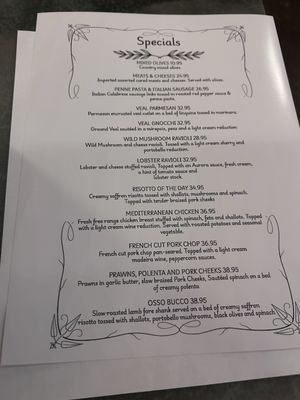Menu photo 2 Romul's Hood River, OR
