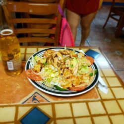Mi Tierra Latina - Ensalada con camarones