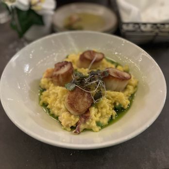 Tuscan Kitchen Salem - Scallops over lobster risotto - Italian Near Me - Salem, New Hampshire Tuscan Kitchen Salem - Scallops over lobster risotto - Italian Near Me - Salem, New Hampshire
