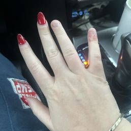 my nails 5 days after getting them done my nails 5 days after getting them done