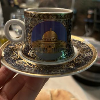 The Castle Mediterranean Grill - a cup and saucer - Hookah Bars Near Me - Anaheim, California