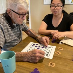 Hillside Senior Living - Keeping dad busy.