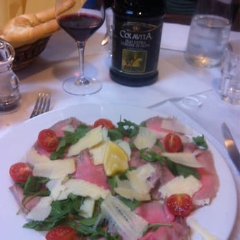 Osteria della Campana - Roastbeef, agrula and parmensan dish - Emilian Near Me - Ferrara, FE Osteria della Campana - Roastbeef, agrula and parmensan dish - Emilian Near Me - Ferrara, FE